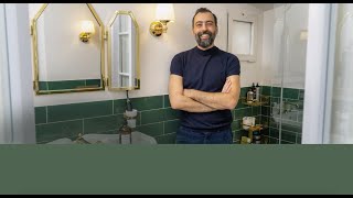 Hakan Kütahya Kale Banyo ve Çanakkale Seramik ürünleri ile banyosunu y