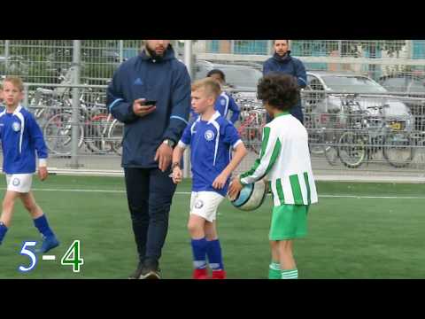 Boeimeer JO9-1 - Groen Wit JO9-2  -  5-4. Alleen doelpunten.