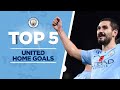 KOMPANY! | Top 5 Home Goals vs Man Utd