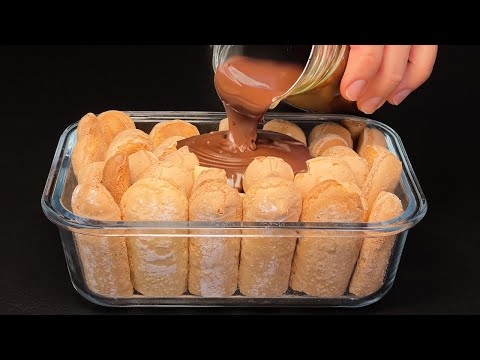 CHOCOLATE CAKE WITHOUT OVEN in 10 minutes! The best cake I've ever eaten! No flour