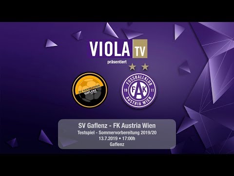 ⚽ Testspiel live: SV Gaflenz - FK Austria Wien