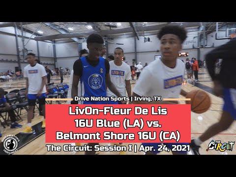 LivOn-Fleur De Lis 16U Blue vs. Belmont Shore - LivOn dominates at The Circuit: Session I!
