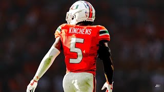 COMPLETE Safety 🔥 || Miami Safety Kamren Kinchens 2023 Highlights ᴴᴰ