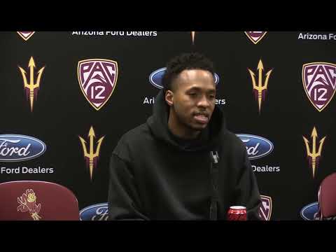 Kimani Lawrence on ASU 58-53 loss to USC (2/03/2022)