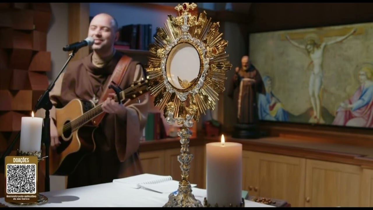 Frei Gilson canta “Você Vai Chegar” 