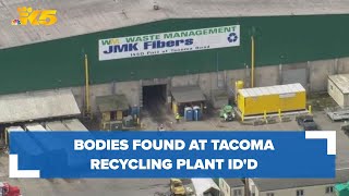 Two bodies found at Tacoma recycling plant this month