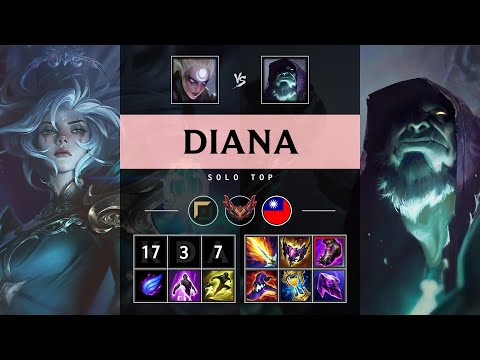 Diana Top vs Yorick - TW Grandmaster Patch 25.11