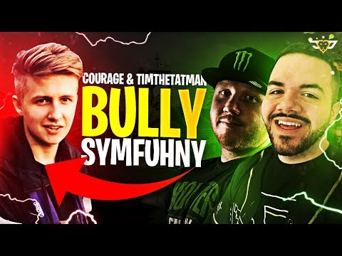 COURAGE AND TIMTHETATMAN BULLY SYMFUHNY! THE ULTIMATE BETRAYAL! (Fortnite: Battle Royale)