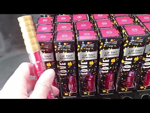 LIP TINT METALIZADO COR 533 MAX LOVE BOX COM 32 UN
