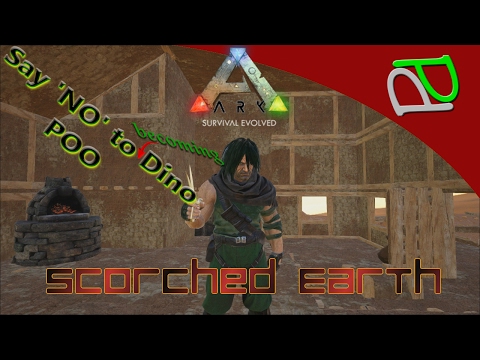 Ark: Survival Evolved - Building a bigger Base with better Hair! S3E8 in Scorched Earth