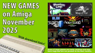 New Amiga games from November 2025