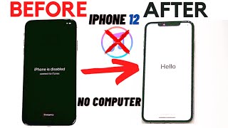 iPhone 12 is Disabled, Connect to iTunes? Here is How to Unlock