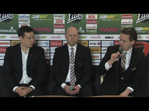 14.02.2015 Lehdistötilaisuus JYP- KÄRPÄT
