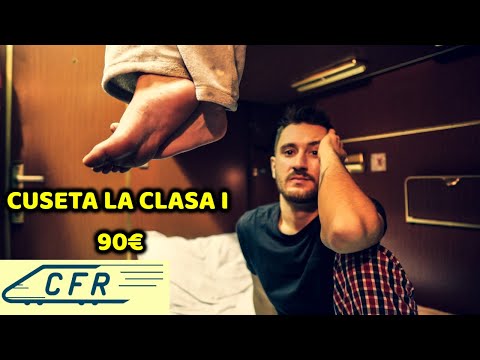 in TRENUL de NOAPTE CFR! FIRST CLASS?! 10 ORE!