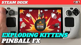 Exploding Kittens: A Pinball Cat-astrophe on the Steam Deck - Pinball FX