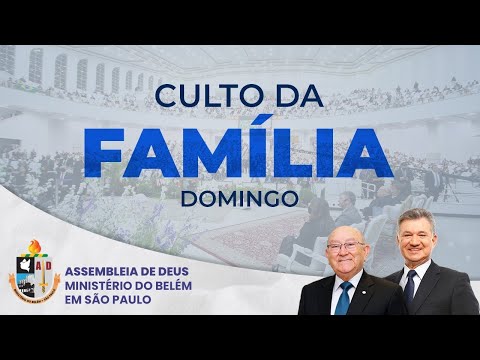 CULTO DA FAMÍLIA  | MUSICAL CREIO RESSUSCITOU | 09/04/2023 | TV AD BELÉM