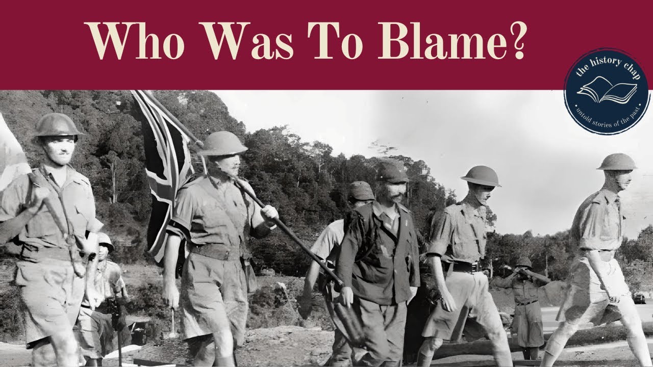 Was General Percival Reall to Blame for the Fall of Singapore 1942?