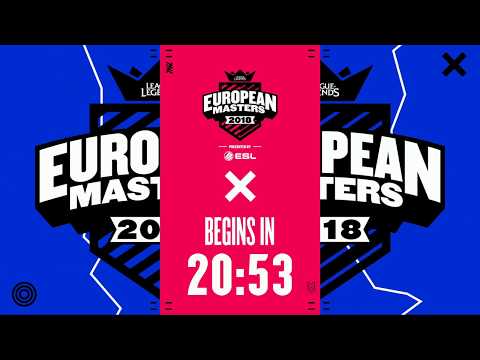 [🔴] European Masters Spring Split Group Stage 2018 - Tie Breakers