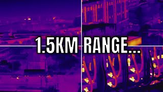 Testing Extreme Thermal Range From a High Rise + Close-up Gas Pipes: Thermal Master T2 Max