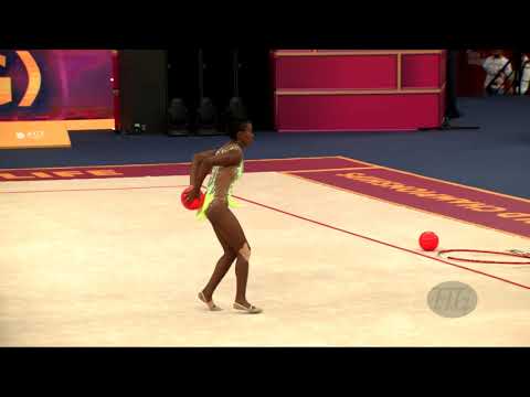 TOMAS Alice (ANG) - 2019 Rhythmic Worlds, Baku (AZE) - Qualifications Ball