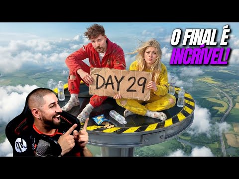 Possessive man reacts to MR BEAST - Survive 30 days trapped in the sky and win US$250,000.