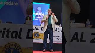 Palestra Orador Oficial CL Benedito Nunes, XXVII CONVENÇÃO DO DISTRITO LB-4 - Tangará da Serra/MT