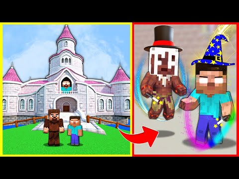 FAKİRİN HEROBRİNE BEBEĞİ OKULA BAŞLADI! 😱 - Minecraft