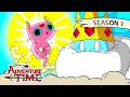 Every Episode Of Season 2 Adventure Time 4K Compilation Cartoon Network