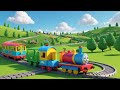 Round And Round The Little Train Fun Train Song For Kids Train Adventure Ride