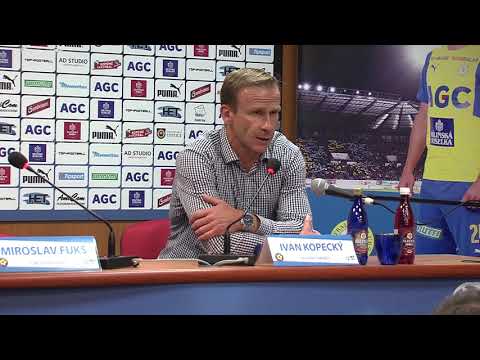 Tisková konference hostujícího trenéra po zápase Teplice - Jihlava (27.8.2017)
