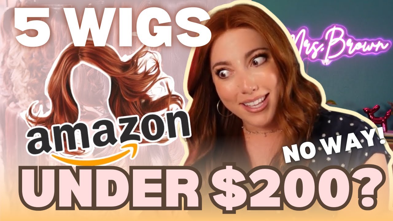 5 Amazon Wigs Under $200: Worth It or Waste?