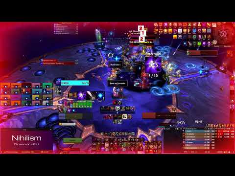 Nihilism vs Mythic Sarkareth - Demo Warlock PoV