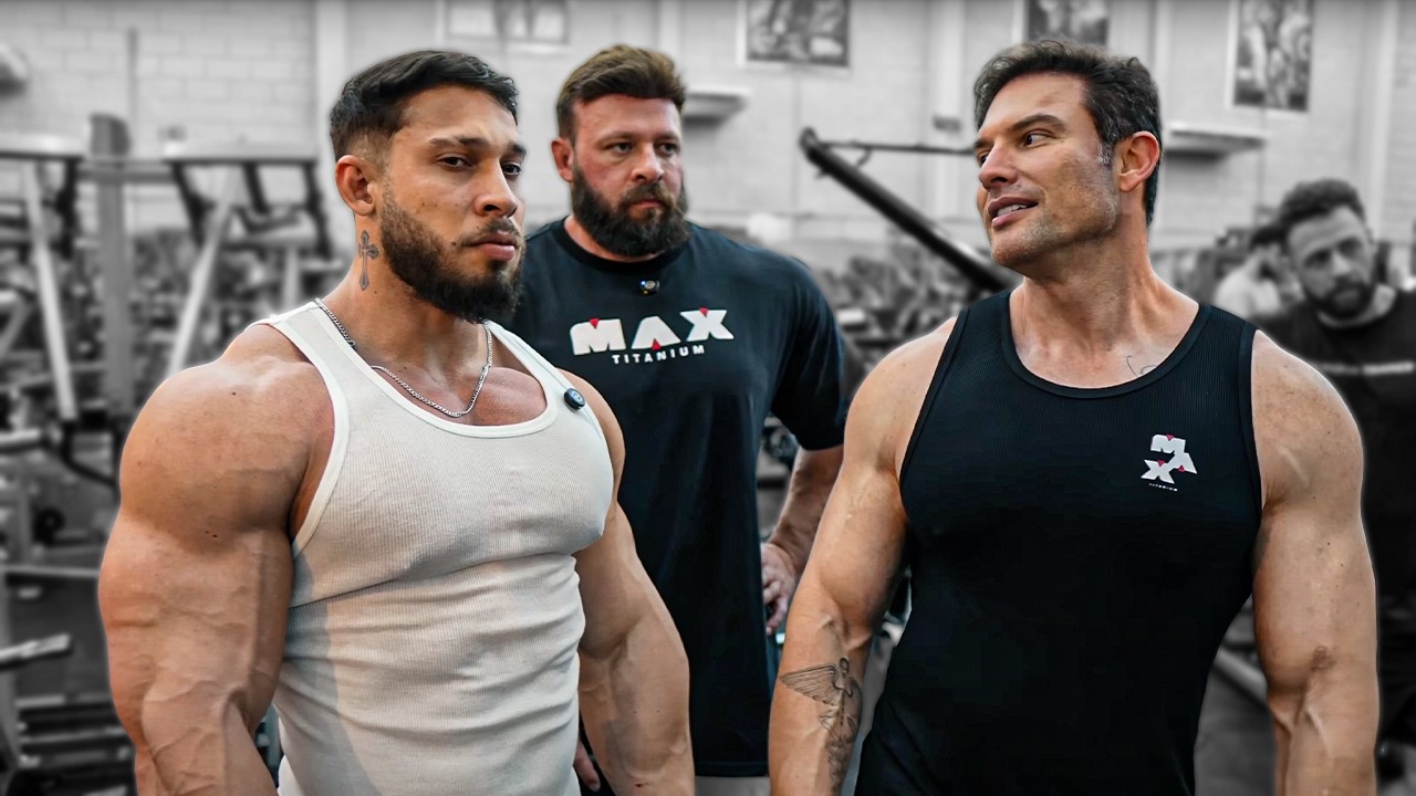 RAMON E MUZY TREINARAM PEITO JUNTOS