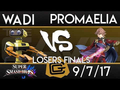 TCG Sm4sh - Promaelia (Corrin) vs WaDi (R.O.B/Mewtwo) - Losers Finals - Smash 4 - 9/7/17