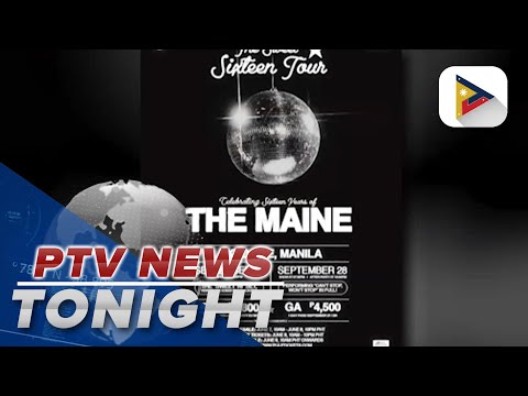 The Maine to hold 2-day concert in PH as part of ‘The Sweet 16’ tour