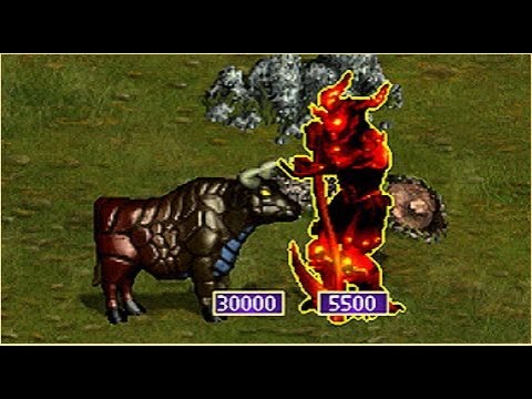 Heroes 3 | 30 000 Mighty Gorgons vs 5500 Antichrists