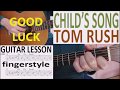 CHILD'S SONG - TOM RUSH fingerstyle GUITAR LESSON