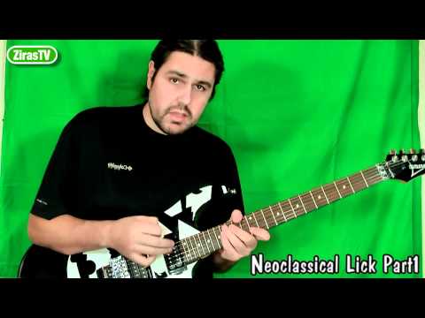 Neoclassical Lick Part 1 (Minor-Aeolian) | Lick of the Week 101