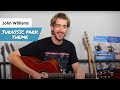 Jurassic Park World Theme On Guitar John Williams Movie Theme