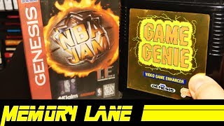 NBA Jam TE + Game Genie Hacks (Memory Lane)