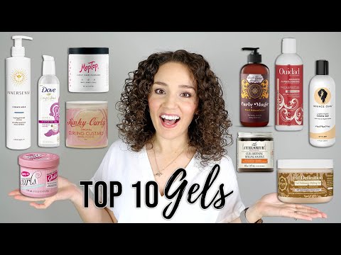 Best Gels for Curls, CGM, Drugstore & High-End