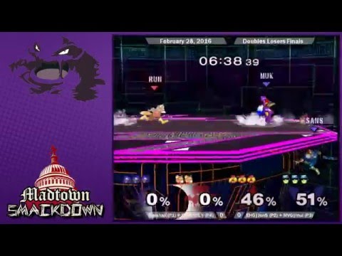 MTSD Revival - MukLyfe|Marshall & WIT|ORLY vs EHG|Jon$ & MVG|Inui SSBM Doubles Losers Finals