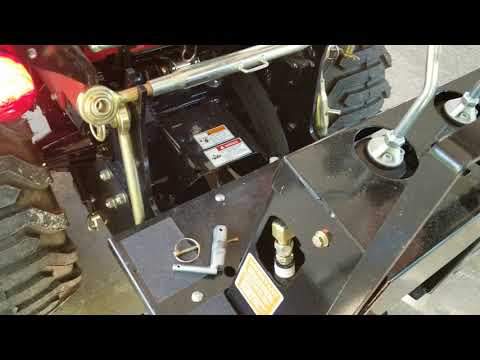 Remove the Backhoe on the RK 24 Part 1