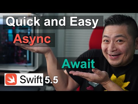 Quick and Easy Swift Async Await Tutorial for iOS with Xcode