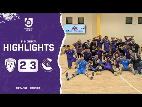 MESAGNE - VOLLEY CASORIA 2-3 | Highlights | 2ª Giornata Pallavolo Serie B