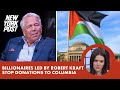 Billionaires led by Robert Kraft stop cash for Columbia and call anti-Israeli mob ‘f–king crazy’