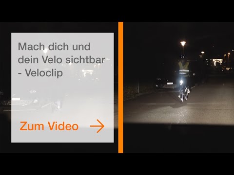 Mach dich und dein Velo sichtbar