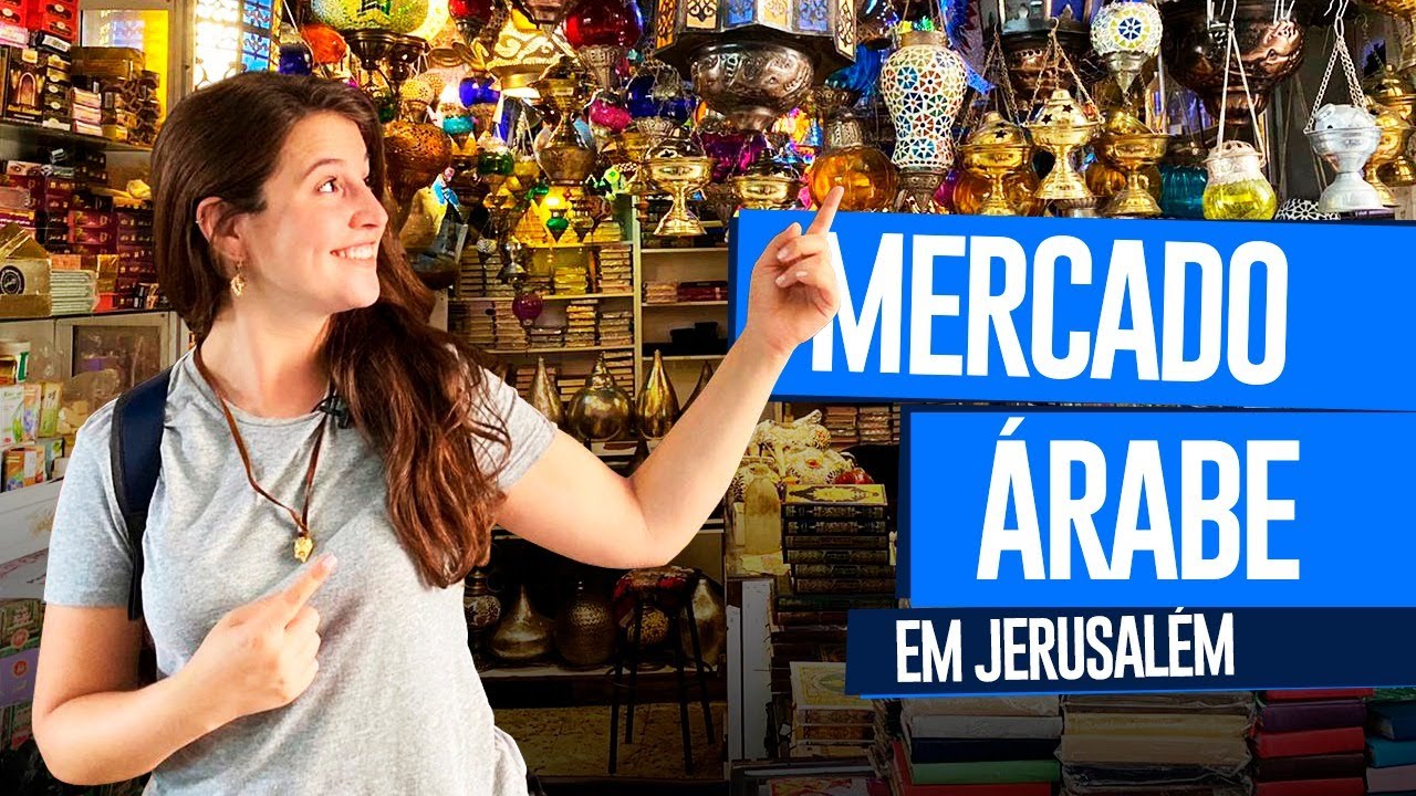 SHUK - THE ARAB MARKET OF JERUSALEM! The market within the walls of the Old City! (ENG SUB)