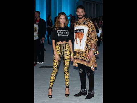 Nabilla Benattia – Versace Fashion Show in Milan