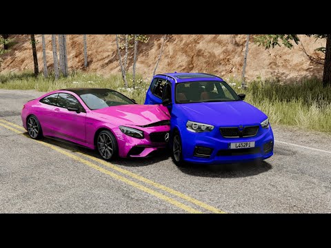 Loss of Control Car Crashes   - BeamNG Drive